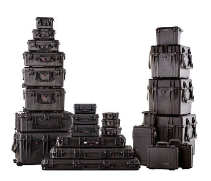 Pelican 1450 Case With Foam (Silver) - color: Silver, style: With Foam