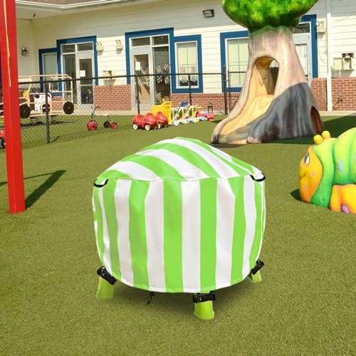 Water Table Cover Spiralin' Seas Waterpark Outdoor Sand Water Play Table Cover 34X34X18 inch-(Cover only)-Green - color: Green