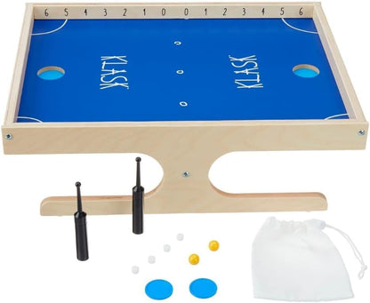 KLASK: The Magnetic Award-Winning Party Game of Skill - for Kids and Adults of All Ages That’s Half Foosball, Half Air Hockey - style: Original