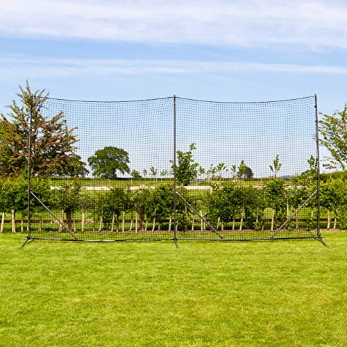 Stop that Ball™ Backstop Net Systems | Multi-Sport Ball Stop Net & Posts | Pop-Up, Freestanding & Socketed Options [7 Sizes] - size: 20ft, style: Freestanding