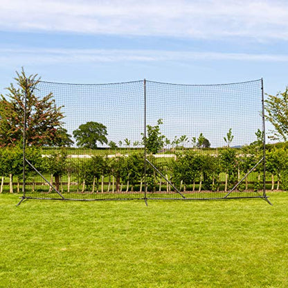 Stop that Ball™ Backstop Net Systems | Multi-Sport Ball Stop Net & Posts | Pop-Up, Freestanding & Socketed Options [7 Sizes] - size: 20ft, style: Freestanding