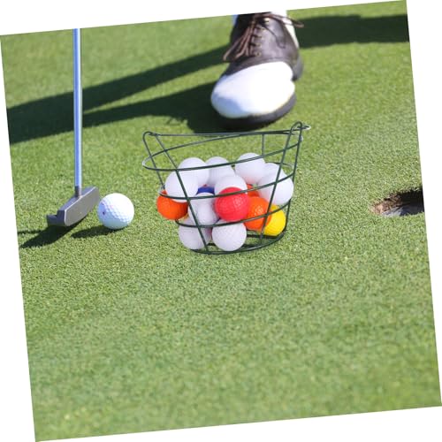 Golf Carry Bag Storage Box Efficient Metal Basket for and Organization Holds up to Lightweight and Portable Organizer