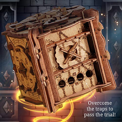 iDventure Cluebox The Trial of Camelot | Escape Room Puzzle Box | Challenging 3D Puzzle | Brain Teaser for Adults | Unique Gift Idea - color: Camelot