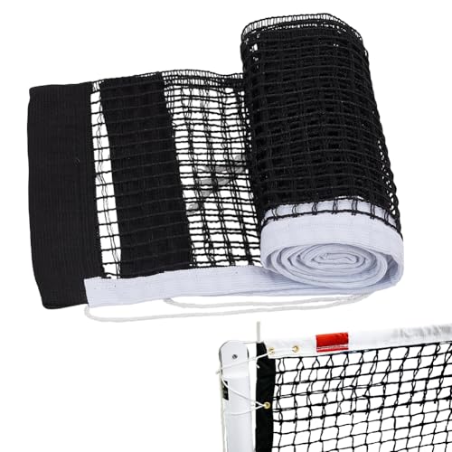 CREATCABIN Table Tennis Net Black Ping Pong Net Replacement Portable Easy Setup Ping Pong Table Net String Tension Equipment Accessories for Any Table Training Competition Indoor Outdoor 70 x 5.7 Inch