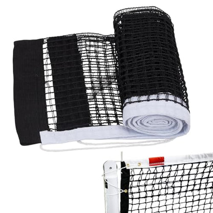 CREATCABIN Table Tennis Net Black Ping Pong Net Replacement Portable Easy Setup Ping Pong Table Net String Tension Equipment Accessories for Any Table Training Competition Indoor Outdoor 70 x 5.7 Inch