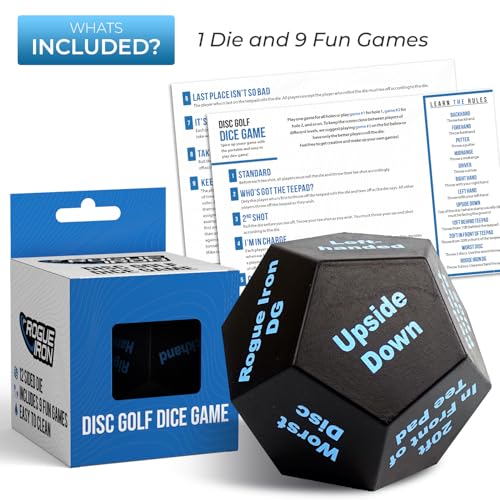 Disc Golf Dice Die Game