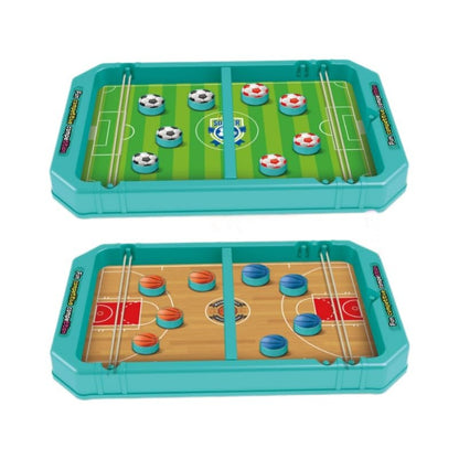Sling Puck Game, 6-in-1 Super Foosball Table for Adult, Desktop Battle Interaction Game, Competitive Parties for Fun, Table Games for Family