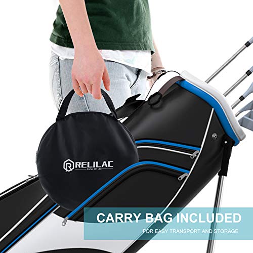 RELILAC Pop Up Golf Chipping Practice Net Set - Indoor/Outdoor Golfing Target Accessories for Golf Practice - Improve Your Short Game - Gifts for Men, Dad, Mom, Husband, Women, Kid, Golfers - style: Net