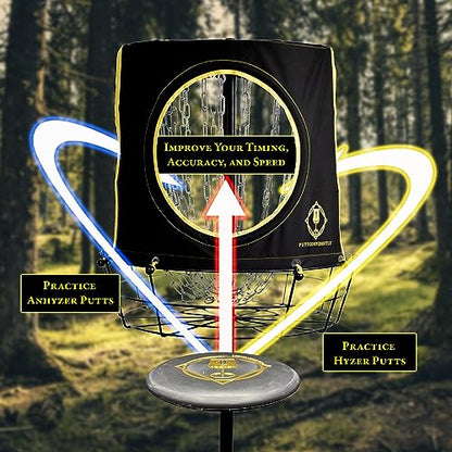 ChampCap | Disc Golf Putting Target | Increase Muscle Memory | Improve Disc Golf Putting Aim | Compatible with Most Disc Golf Baskets | Disc Golf Accessories for Men