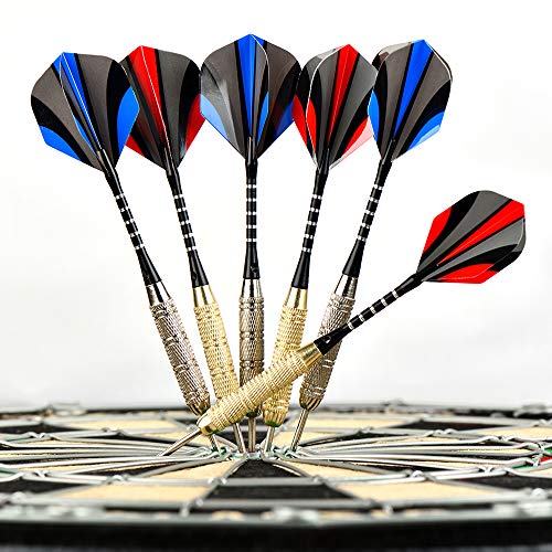 Steel Tip Darts Set 18 Grams15 Pack Steel Barrels - style: m alu15