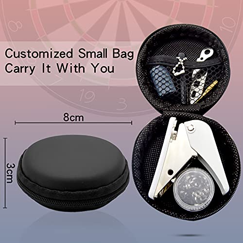 DIMBOI Accessory Kit for Soft Tip and Steel Tip Darts With O Ring, Sharpener, Wrench, Point Remover, Flight Hole Punch Tool, and Accessories Set