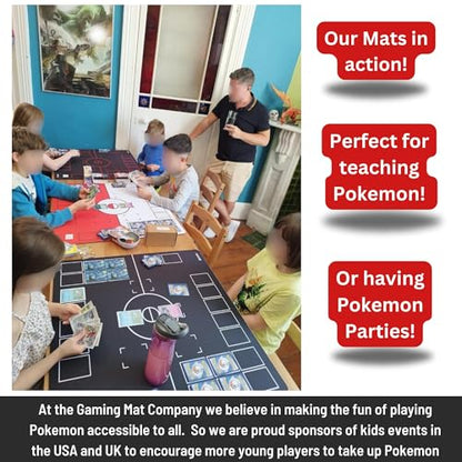 The Gaming Mat Company Poker, Dominoes, Bridge & Mahjong Table Mat- Oxblood 33" x 33" Premium Gaming Mat- Cards Playmat- Card Gaming Mat Table Top Cover Topper Card Game Mat Square Mahjong Table Cover - color: Oxblood