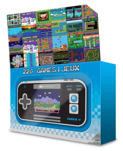 My Arcade Gamer V Classic-Blue: 220 Preloaded Games, Fun for the Family - style: Gamer V Classic-Blue