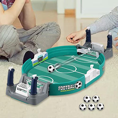 Mini Tabletop Football Pinball Games Table Board Hand Eye Coordination Soccer Football Games for Rooms Family Night Parties Adults, Upgraded Large