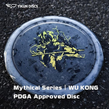 Yikun Disc Golf| Pro Worlds 2025 Limited Edition | Fairway-Distance Hybrid Disc | Max 100m+ Flights for All Skill Levels | Late-Turn Glide & Reliable Fade | PDGA Approved 170-176g - color: yellow