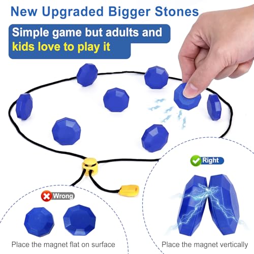 Magnetic Chess Game, Magnet Game with String, Puzzle Strategy Family Games, Party Travel Desktop Game, Kids Gift Education Games
