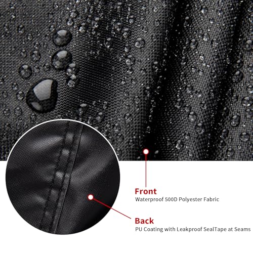 42 x 42 Patio Table Cover, 42 Inch Square Patio Table Cover for Outdoor Furniture Waterproof, Heavy Duty Protective Covers Fit Square Tabletop