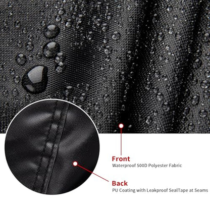 42 x 42 Patio Table Cover, 42 Inch Square Patio Table Cover for Outdoor Furniture Waterproof, Heavy Duty Protective Covers Fit Square Tabletop