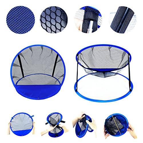 Golf Chipping Net for Backyard, Pop Up Chipping Practice Net with Balls Hitting Mat, Adults and Teens - Portable Golf Course Play Outdoor, Indoor, Camping, Lawn, Beach, Yard, Gifts