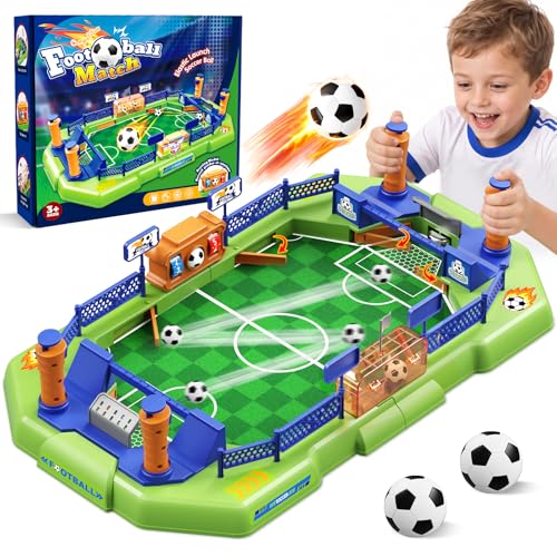 Mini Foosball Table for Kids, Portable Tabletop Soccer Board Game