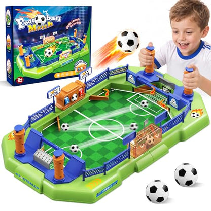 Mini Foosball Table for Kids, Portable Tabletop Soccer Board Game