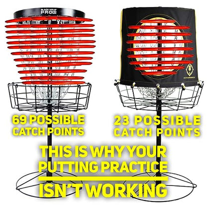 ChampCap | Disc Golf Putting Target | Increase Muscle Memory | Improve Disc Golf Putting Aim | Compatible with Most Disc Golf Baskets | Disc Golf Accessories for Men