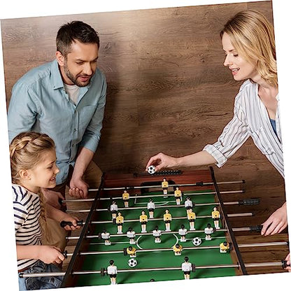 10pcs Injection Small Footballs Foosball Table Balls Mini Sports Balls Boys and Girls Soccer Game Foosball Accessories