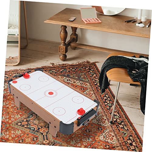 POPETPOP 1Pc Mini Tabletop Ice Hockey Game Creative for Smooth Edges Indoor Fun Battery for Boys and Exercise Finger Flexibility