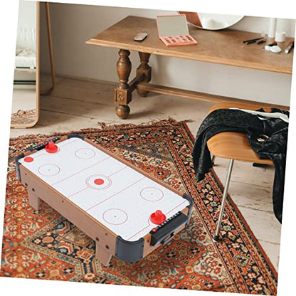 POPETPOP 1Pc Mini Tabletop Ice Hockey Game Creative for Smooth Edges Indoor Fun Battery for Boys and Exercise Finger Flexibility