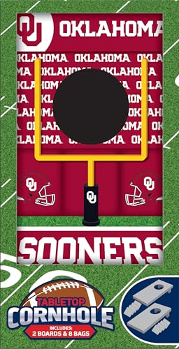 MasterPieces NCAA Syracuse Orange Tabletop Cornhole Game - Home Decor - style: Oklahoma Sooners