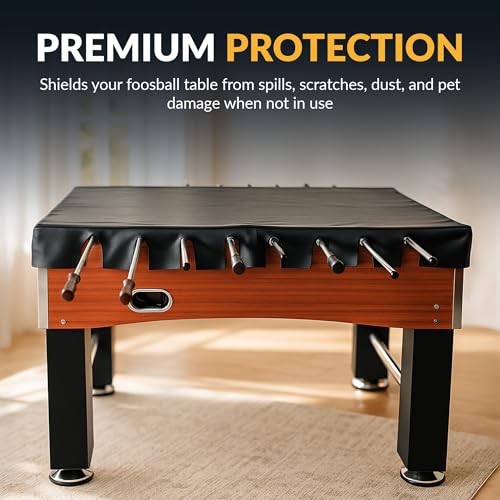 Hathaway Foosball 56" Table Cover , Black