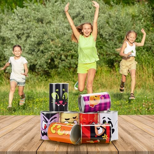 JOYIN 13 Pcs Halloween Carnival Can Bean Bag Toss Games for Kids & Adults Trick or Treat Decoration, Home Decor Party Favors Supplies, Homeschooling Backyard Game - style: Funny Bean Bag Games