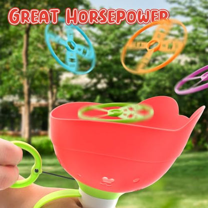 pamexin Outside Toys for Kids Ages 4-8 - Manual Capture Catching Game - Toddler Chasing Toy for Boys & Girls, Ages 3-7 - Outdoor Fun Family Games - style: Red+Green