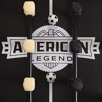 American Legend Foosball Tables - Modern Design - Official Size Playfield - Kirkwood and Manhattan Styles - color: Brown