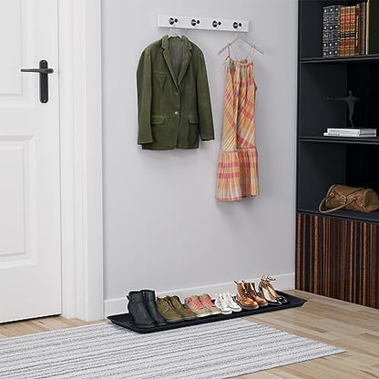Matace 1 Pack Rubber Extra Large Shoe Tray for Entryway,Long Boot Tray,Slim Boot Mat for Indoor and Outdoor Use,16x55 in, Rectangular (Pack of 1) - size: 55" x 16" x 1.2"