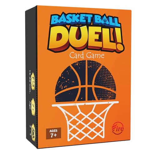 Card Game – Fast-Paced Puzzle & Strategy Basketball Game for Kids, Teens & Adults | 2–5 Players or Team Play | Ages 7+ | Youth Basketball to NBA-Inspired Sports Family Game Night Fun