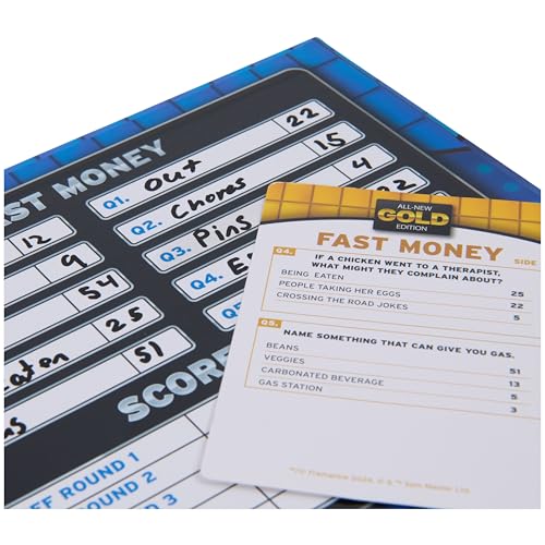 Spin Master Games, Family Feud: Ultimate Edition, Includes Tin Storage Box & 50 Bonus Questions, Friendly Competition Game, Family Game Night, 3+ Players, for Ages 8 & Up - style: Solid Wood Cribbage
