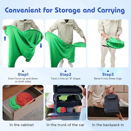 2 Pcs Granny Pants Yard Game with Suspenders, 16 Bouncy Balls & 2 Pumps - Hilarious Outdoor Party Game for Adults, Kids, Family Reunions & Field Days - color: Classic Red & Green