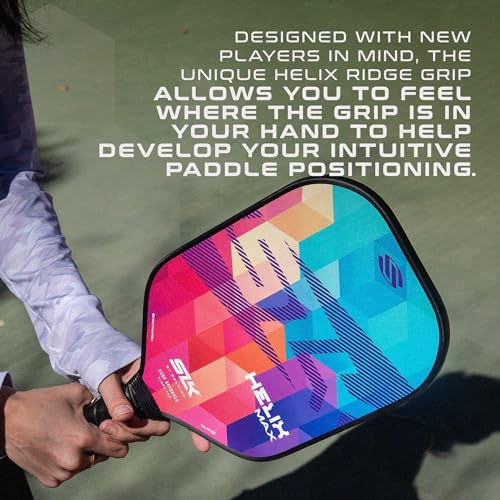 Selkirk Sport SLK Helix Pro Pickleball Paddle | Carbon Fiber & Fiberglass - color: Spectra