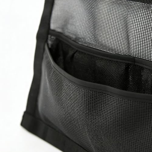 Table Tennis Ball Holder - With Adjustable Straps Large Capacity Mesh Sports Storage - Table Tennis Accessories | for Home Club School Training Practice Indoor Outdoor Wall Under Recreation