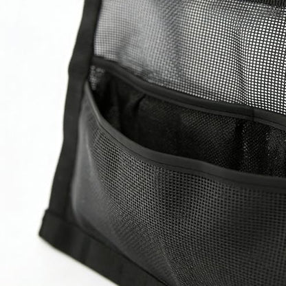 Table Tennis Ball Holder - With Adjustable Straps Large Capacity Mesh Sports Storage - Table Tennis Accessories | for Home Club School Training Practice Indoor Outdoor Wall Under Recreation