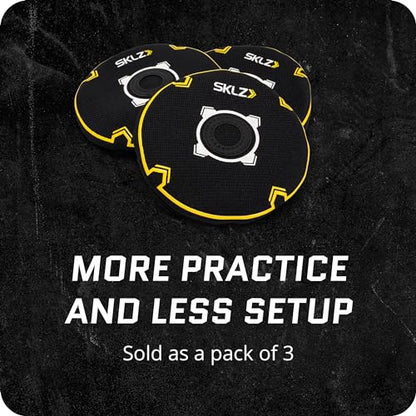 SKLZ Bunker Caddie Golf Training Aid: Perfect Your Bunker Shots with Precision & Style, 3 Discs Included