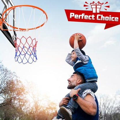 Yohood Basketball Hoop Outdoor 10FT with Shatterproof 40 Inch Backboard, Portable Basketball Hoop Goal System for Kids/Youth/Adults in Backyard/Driveway/Indoor