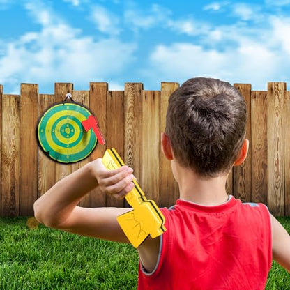 Anker Play 1000082/DOM Tomahawk Toss Safe Foam Axe Throwing Game for Kids, Multicolor, 4 Pieces