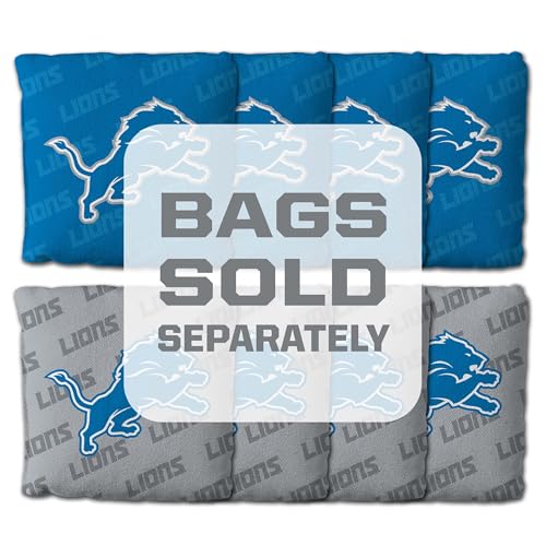 YouTheFan NFL 2' x 4' Slogan Series Professional Wood Cornhole Game - color: Detroit Lions