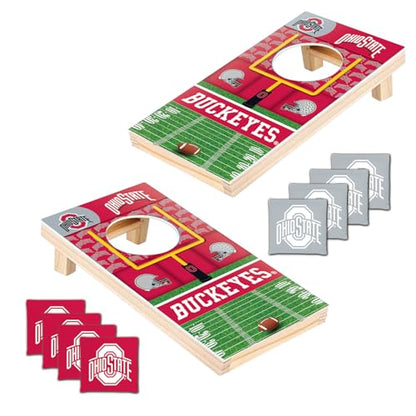 MasterPieces NCAA Syracuse Orange Tabletop Cornhole Game - Home Decor - style: Ohio State Buckeyes