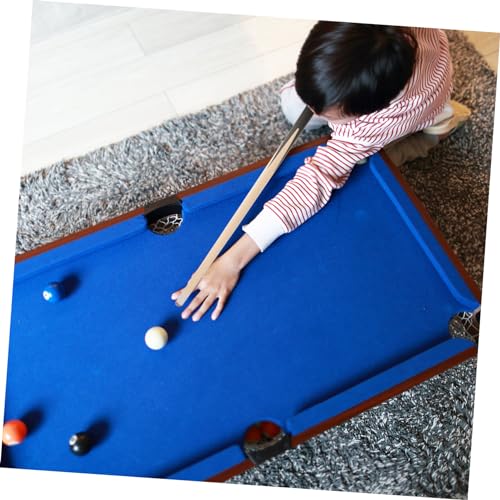 KOMBIUDA 2Pcs Short Pool Cue Sticks Convenient Wood Billiard Cue for Tight Spaces Ideal for Children and Practice Hardwood Design