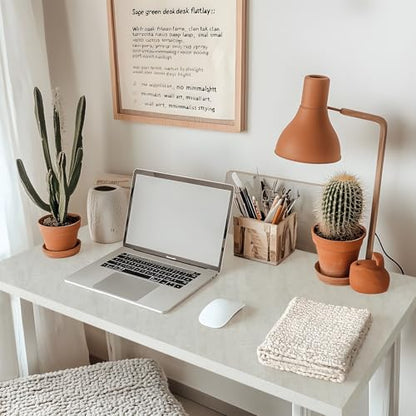 Kaboon Universal Tabletop 45.67"x23.62", Solid One-Piece Melamine Table Top, Double Desk L-Desk DIY, Home and Office,Sea Salt/White - color: Sea Salt, size: 46x24