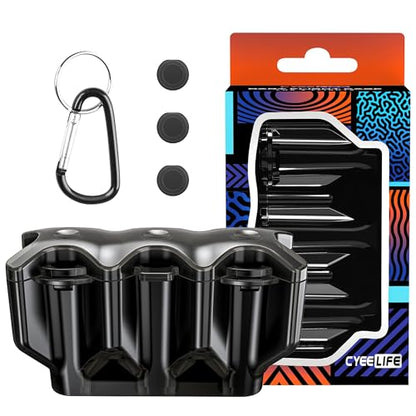 CyeeLife Darts Flights Storage Case | Stores Set of 3 Flight | Darts Holder | Dart Case | Dart Accessories