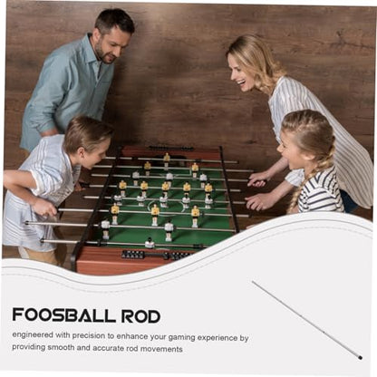 UPKOCH Foosball Table Rod Replacement Heavy Duty Foosball Pole for Desk Soccer Easy Install